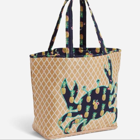 NWT! Vera Bradley Beach Tote toucan party - Picture 3 of 3